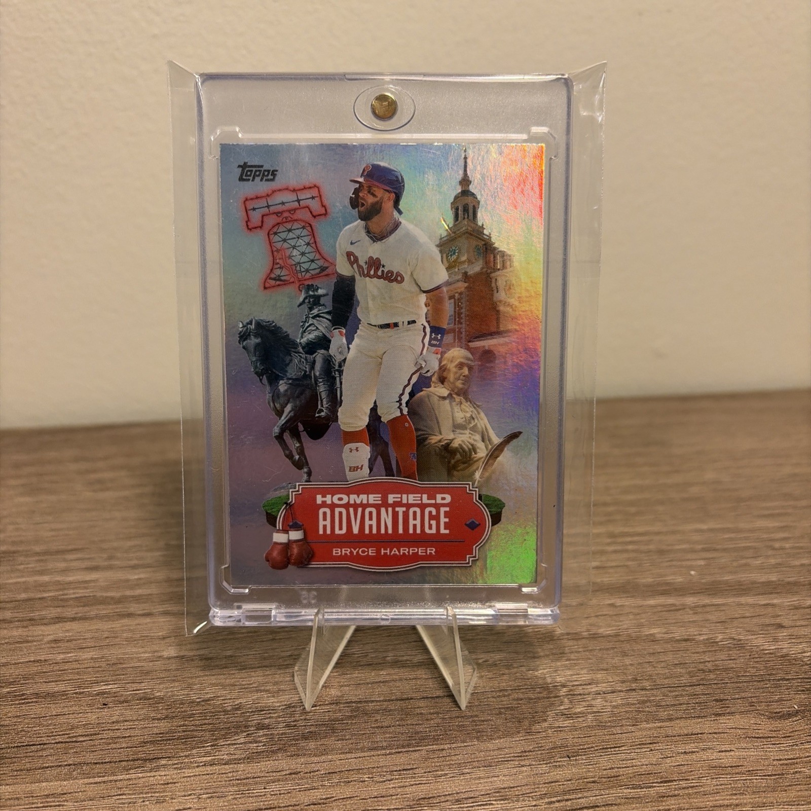 2023 Topps Series 1 - Home Field Advantage Bryce Harper #HA-7 CASE HIT SSP