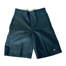 NEW Dickie Loose Fit Multi pocket Work Shorts Black Size 38 42283