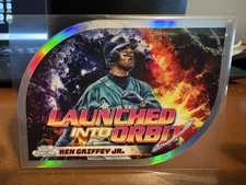2024 Topps Cosmic Chrome Ken Griffey Jr. - Launched Into Orbit Ref NO LIO-24