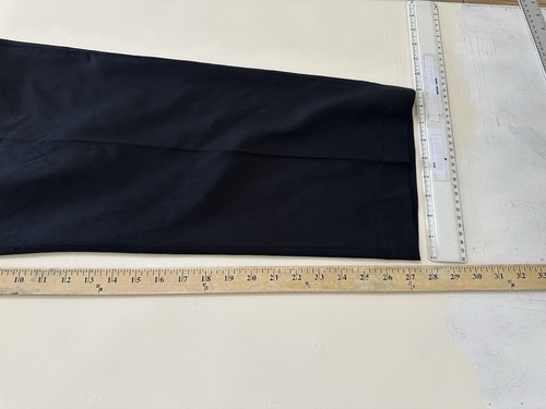 Herren Louis Vuitton Uniformen 100 % Wolle vorne flach schwarz Hose EU62 US 44x27,5 - Bild 9 von 11