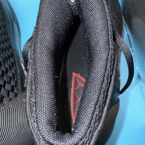 2017 Nike Air Jordan 15 Retro Stealth Size 10.5 Men Shoes, Cleaned, No Box - Picture 6 of 10