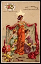 CARTOLINA PUBBLICITARIA - Liquore Ferro China Bisleri - (8382)