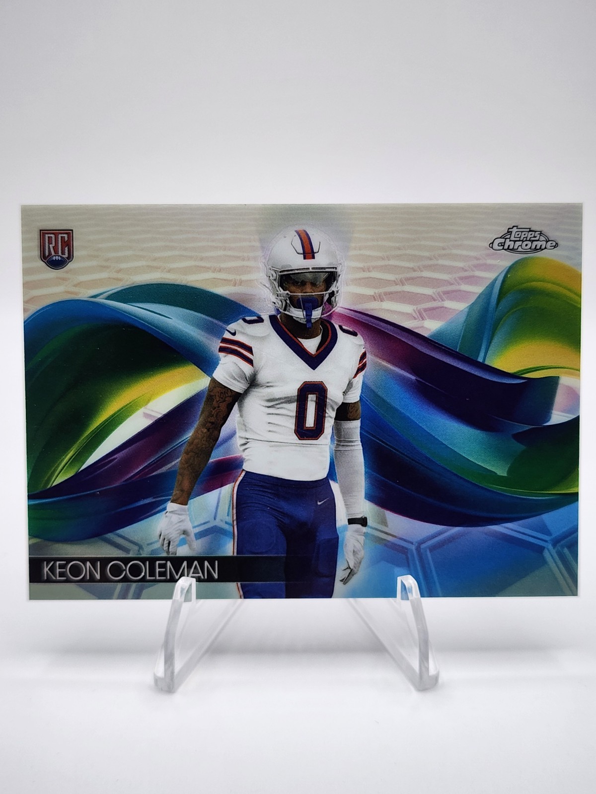 2024 Topps Chrome Keon Coleman Helix RC Case Hit Ssp Bills Rookie
