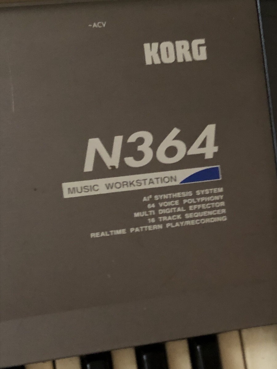 KORG シンセサイザー N364 メンテナンス済 KORG シンセサイザー N364
