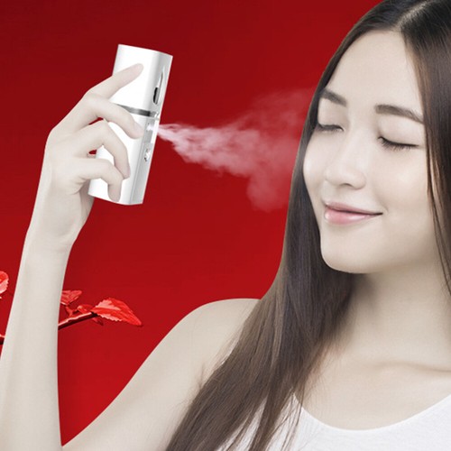 Mister USB Nano Mist Spray Facial Moisturizing Sprayer Portable Face Handy - Picture 7 of 11