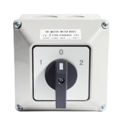 Universal Rotary Changeover Switch 63A 690V 3-Phase Main Switch Box