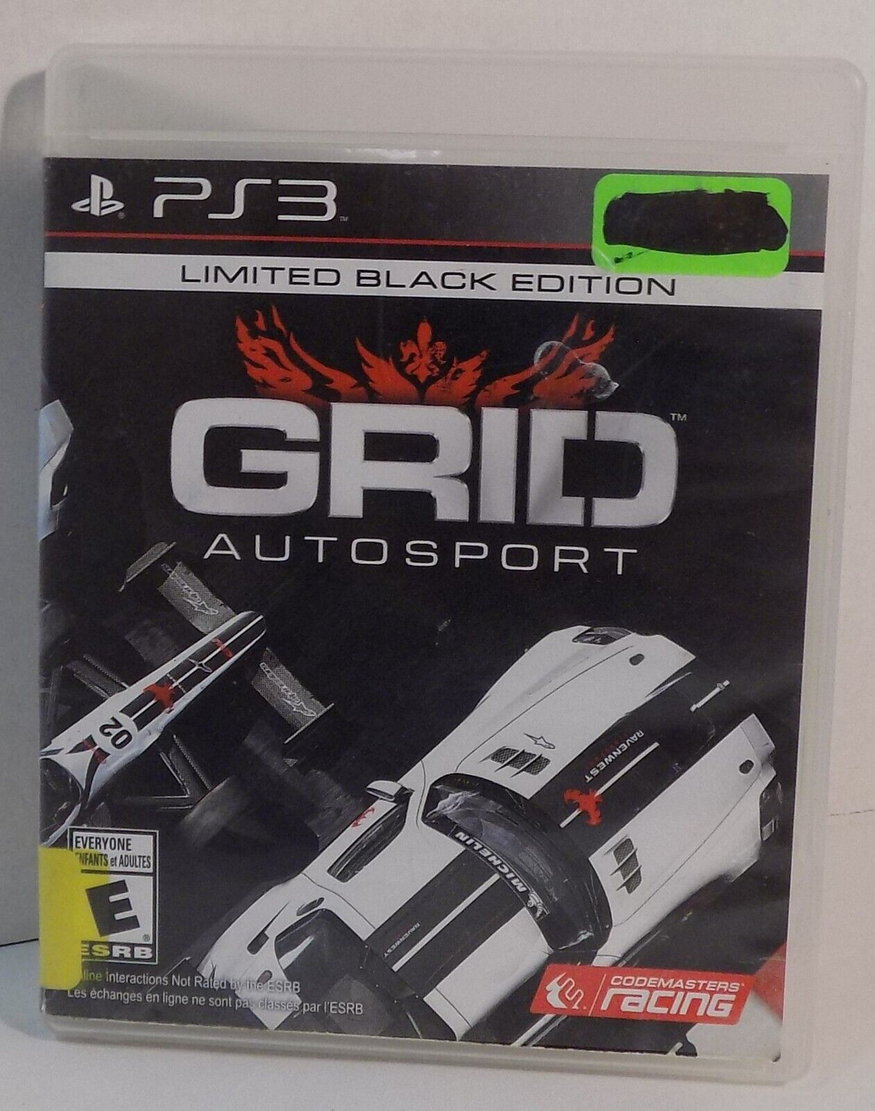 GRID Autosport Limited Black Edition (Sony PlayStation 3, 2014) Ex