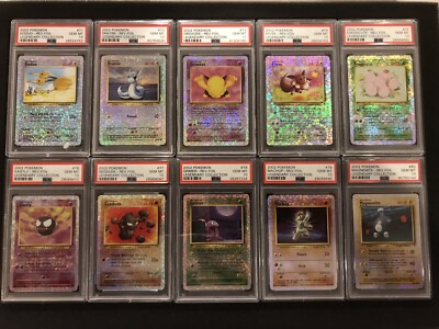 2002 Pokemon Legendary Collection - PSA 10 Complete Reverse Foil