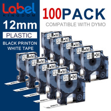 Dymo D1 Label Tape 40913 45010 45013 9mm 12mm for Dymo Label Manager 160 280 420