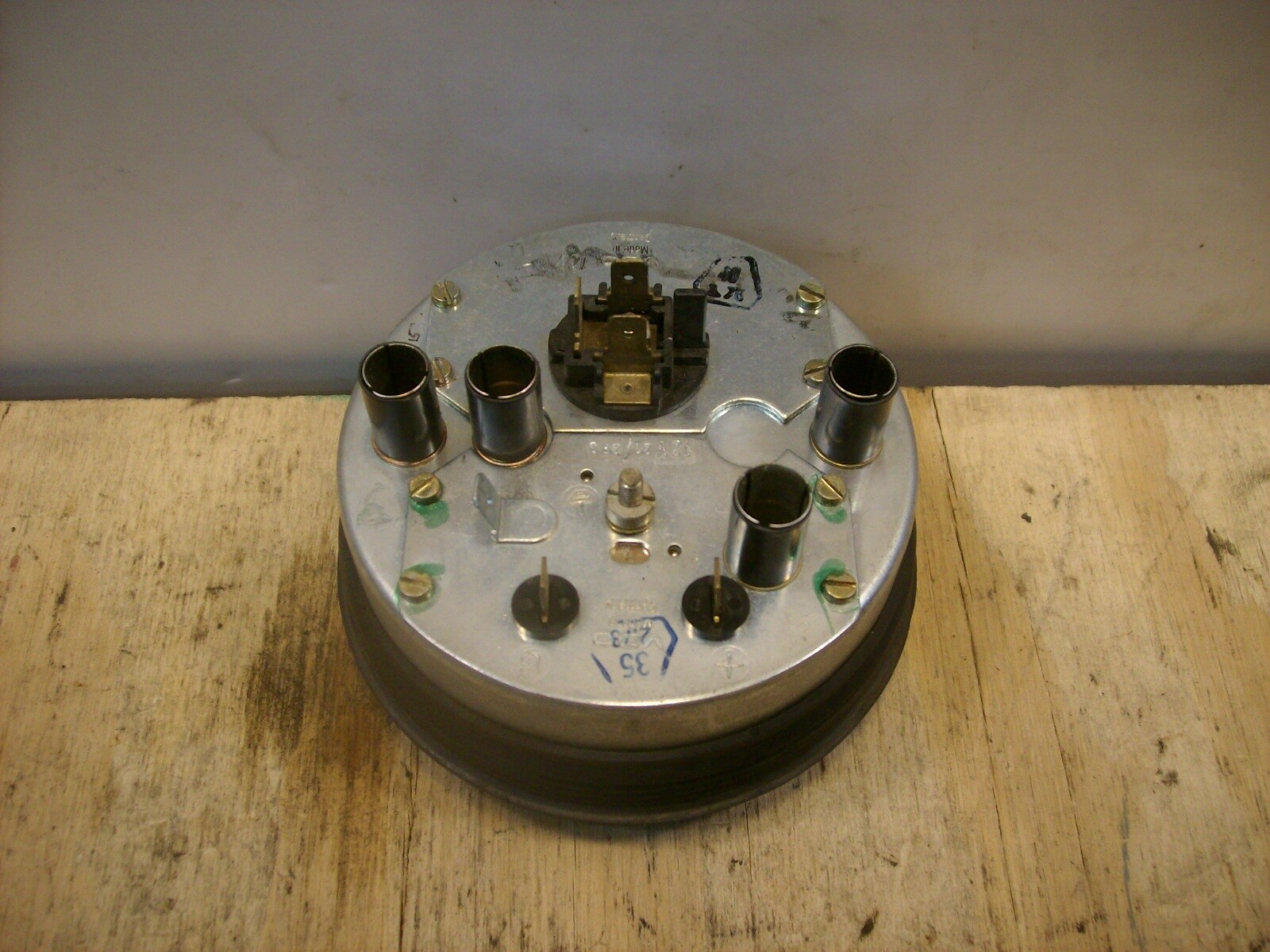 Porsche 912E VDO Fuel Temperature Gauge TESTED WORKING Rare OEM 92364110202  | eBay
