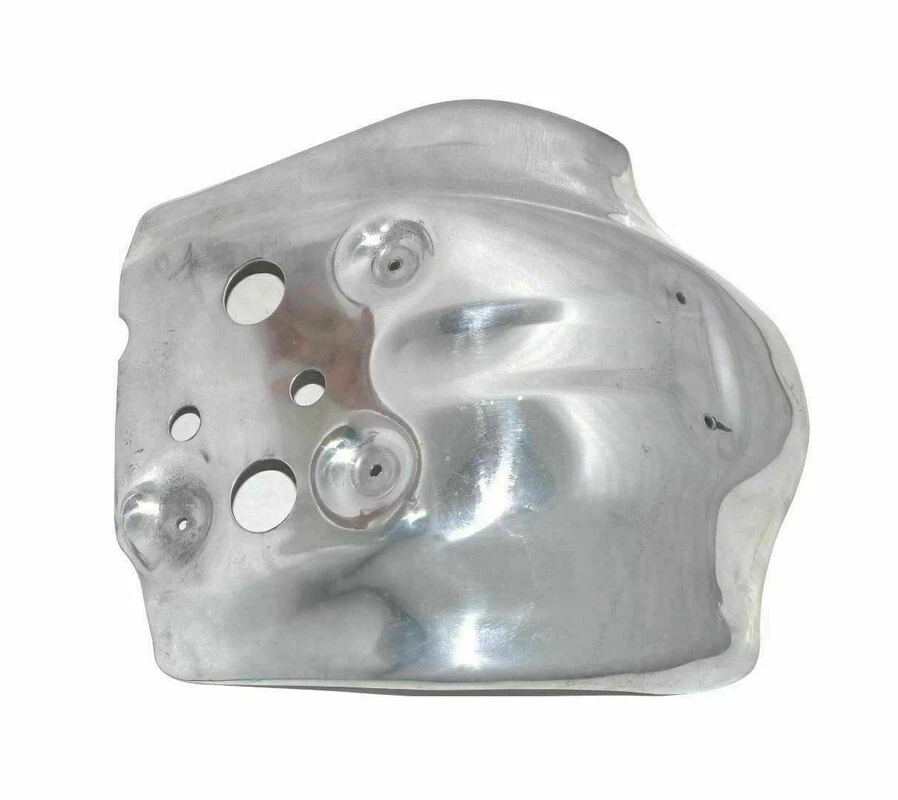 Placa de deslizamiento de aleación de pulido lateral para Yamaha XT 500 1977 77-81 TT500 78-81 Foto 4 de 4