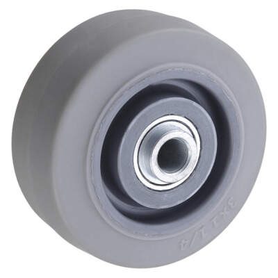 GRAINGER APPROVED XS0303106 Caster Wheel,3''dia,200 lb,Gray 5VT70