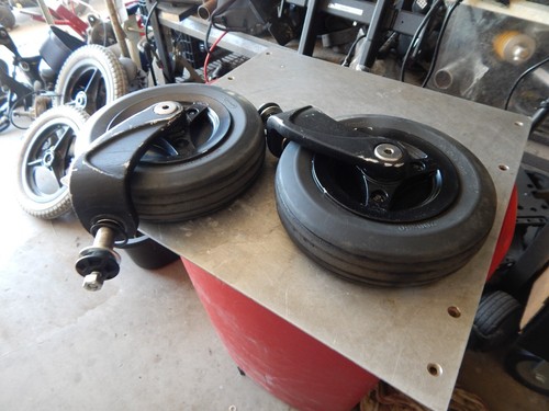 Permobil M300 HD Casters, Wheels, Power Wheelchair 200 X 50 BLACK SET
