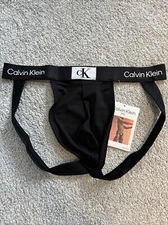 Calvin Klein CK 1996 Jock Strap - Black Medium