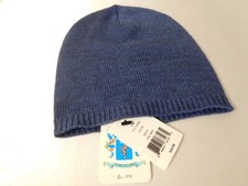 New Portolano Boys Ribbed Edge Beanie Hat  Age 4-7 years