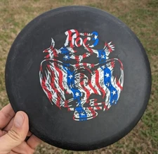 NEW Black McPro Roc3 Innova Disc Golf 175g Flag Foil Stamp FLAT