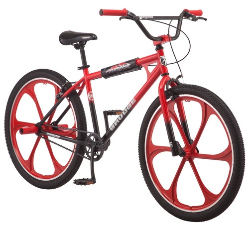 mongoose bmx bike red