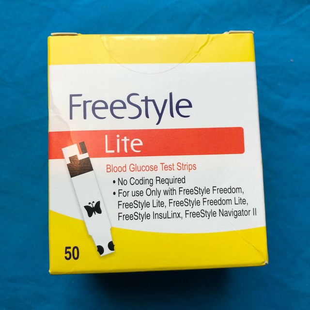 Freestyle Lite 100 Pieces Glucose Test Strips for sale online eBay