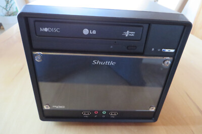 Shuttle XPC Cube SH61R4 i3 2,8 GHz 250GB SSD 8GB RAM DVD RW Win 11Pro 64Bit TOP!