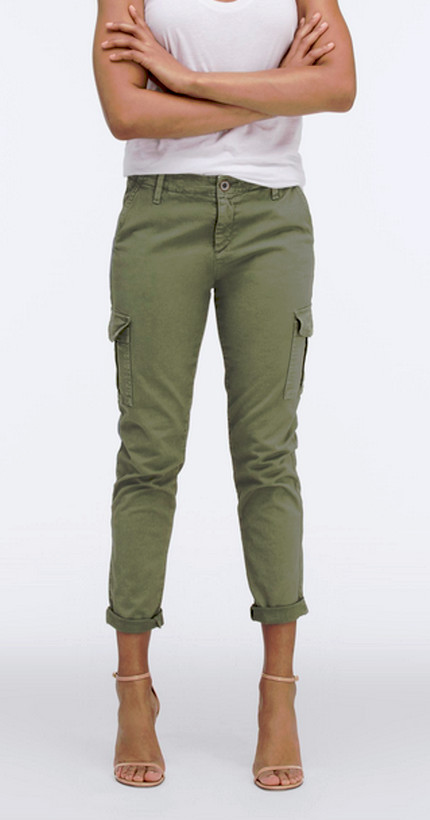 AG ADRIANO GOLDSCHMIED Womens sz 28 Green The Pepper Utility Trouser Jeans thumbnail 2