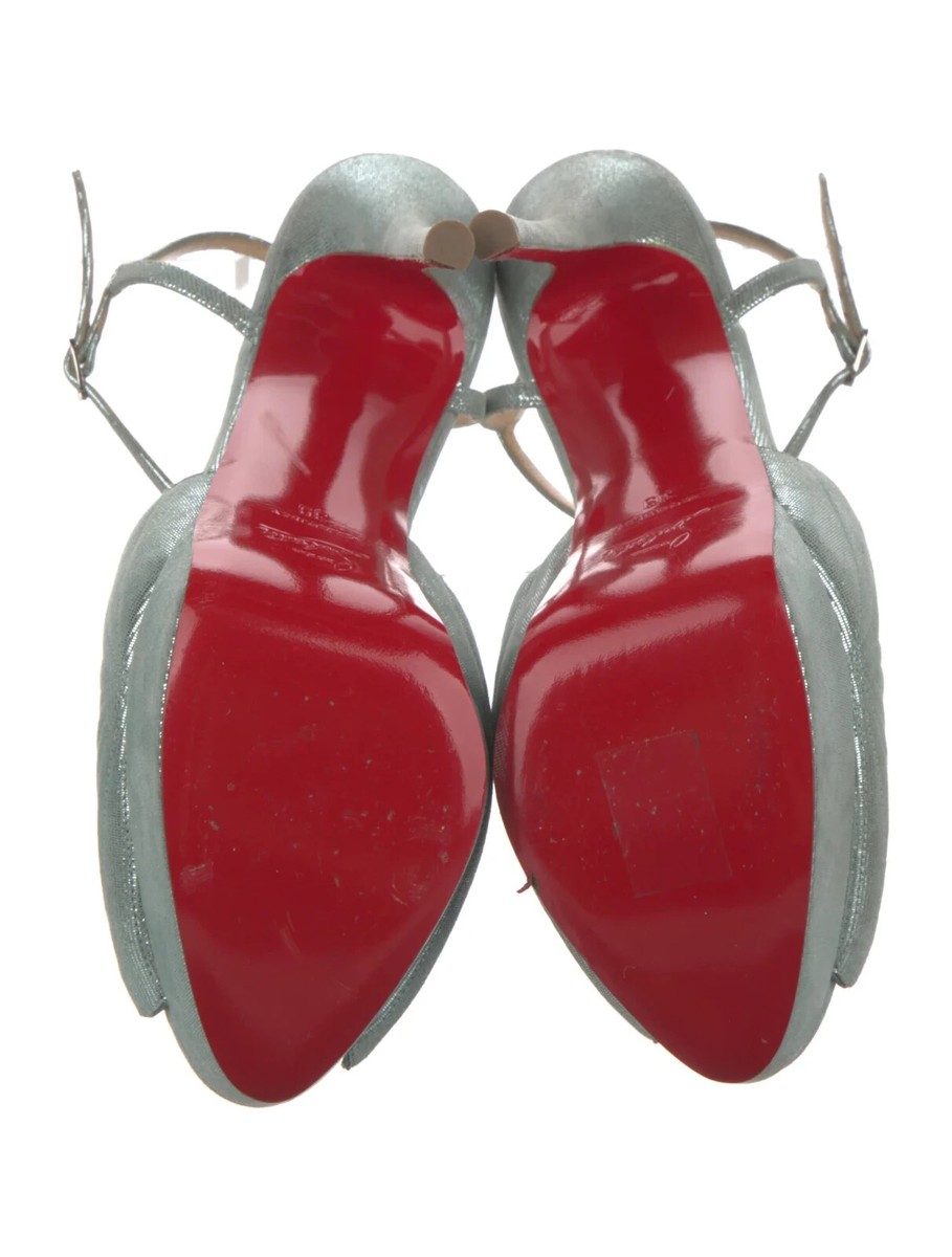 Christian Louboutinエナメルグリーン ハイヒール Christian Louboutinエナメルグリーン ハイヒール