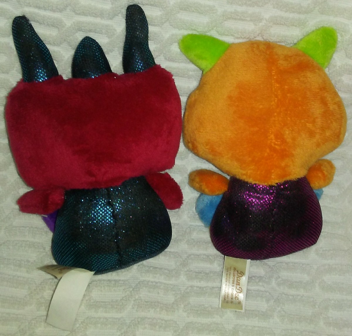 8”to 9”Red &Blue 8“to9”Orange&Blue Alien Monster DanDee Plushies