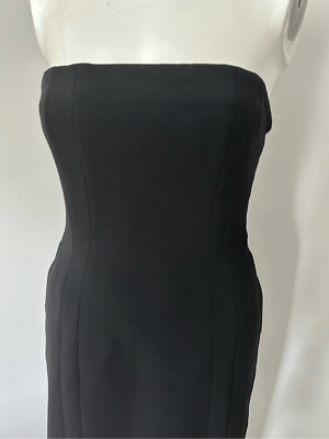 alc elizabeth dress black A.L.C. Strapless Midi-Dress Color:Light Royal Blue or festive evenings msf2413 New little black dress