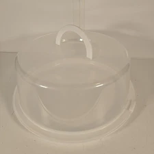 Sure Fresh Reusable Plastic Cake Carrier Container With Lid