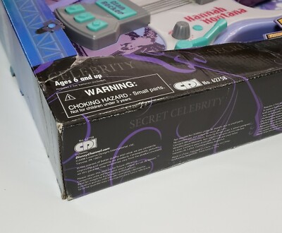 Hannah Montana Jammin Electric Guitar Toy With Doll Disney