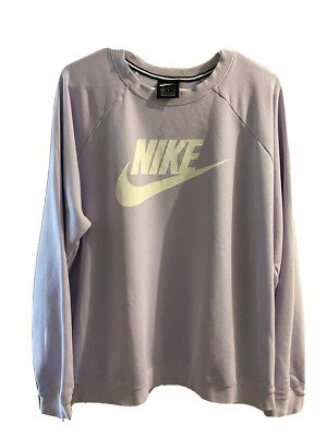 nike essentials oversized fleece crew
