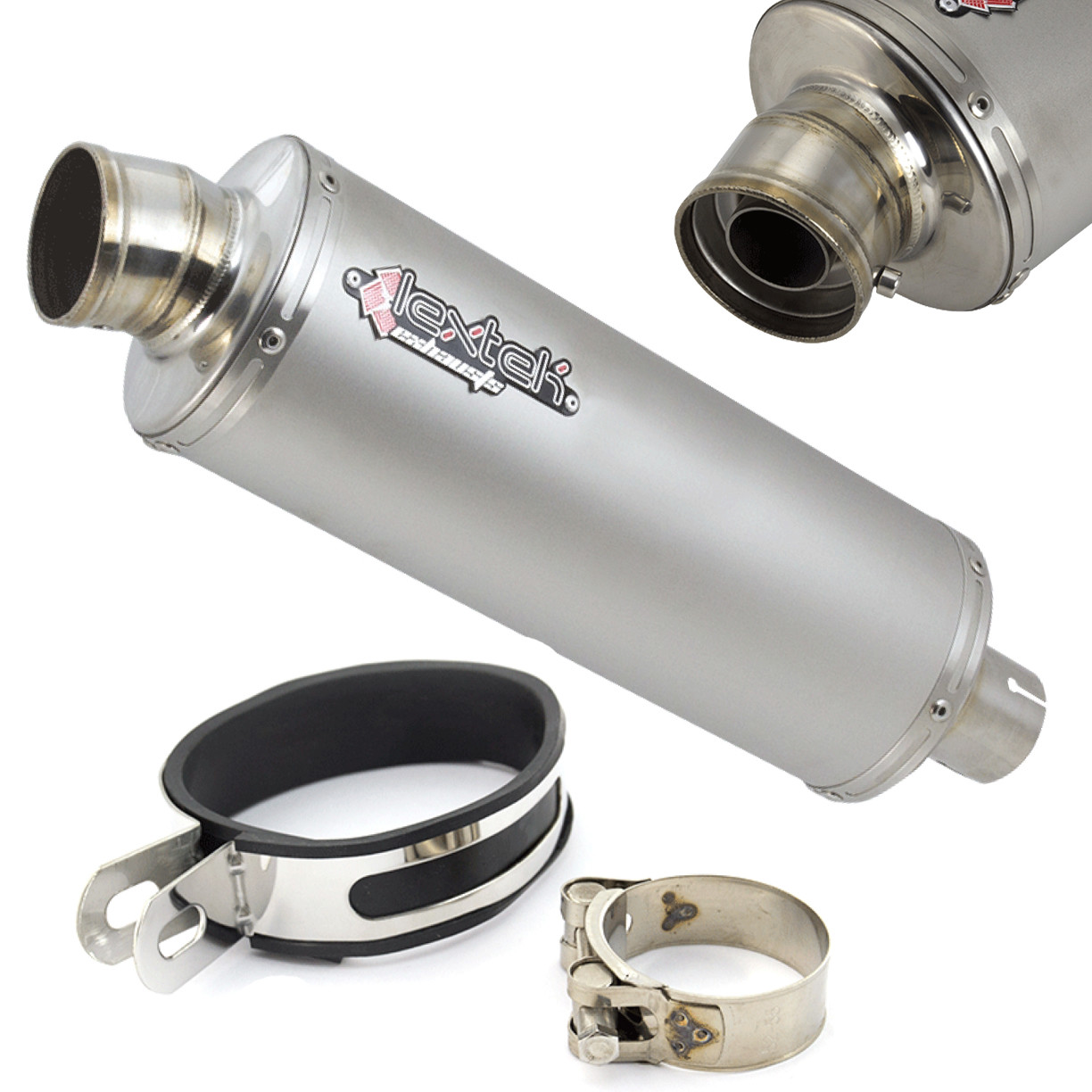 Royal Enfield Himalayan Lextek OP1 Exhaust Silencer 2016 to 2023 (Road Legal)