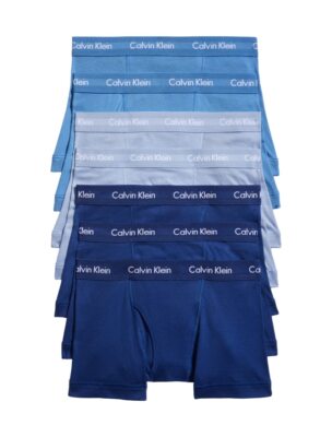 Calvin Klein Men's Cotton Classics 7-Pack Trunk Small