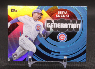 2022 Update Generation Now Blue #GN-72 Seiya Suzuki - Chicago Cubs