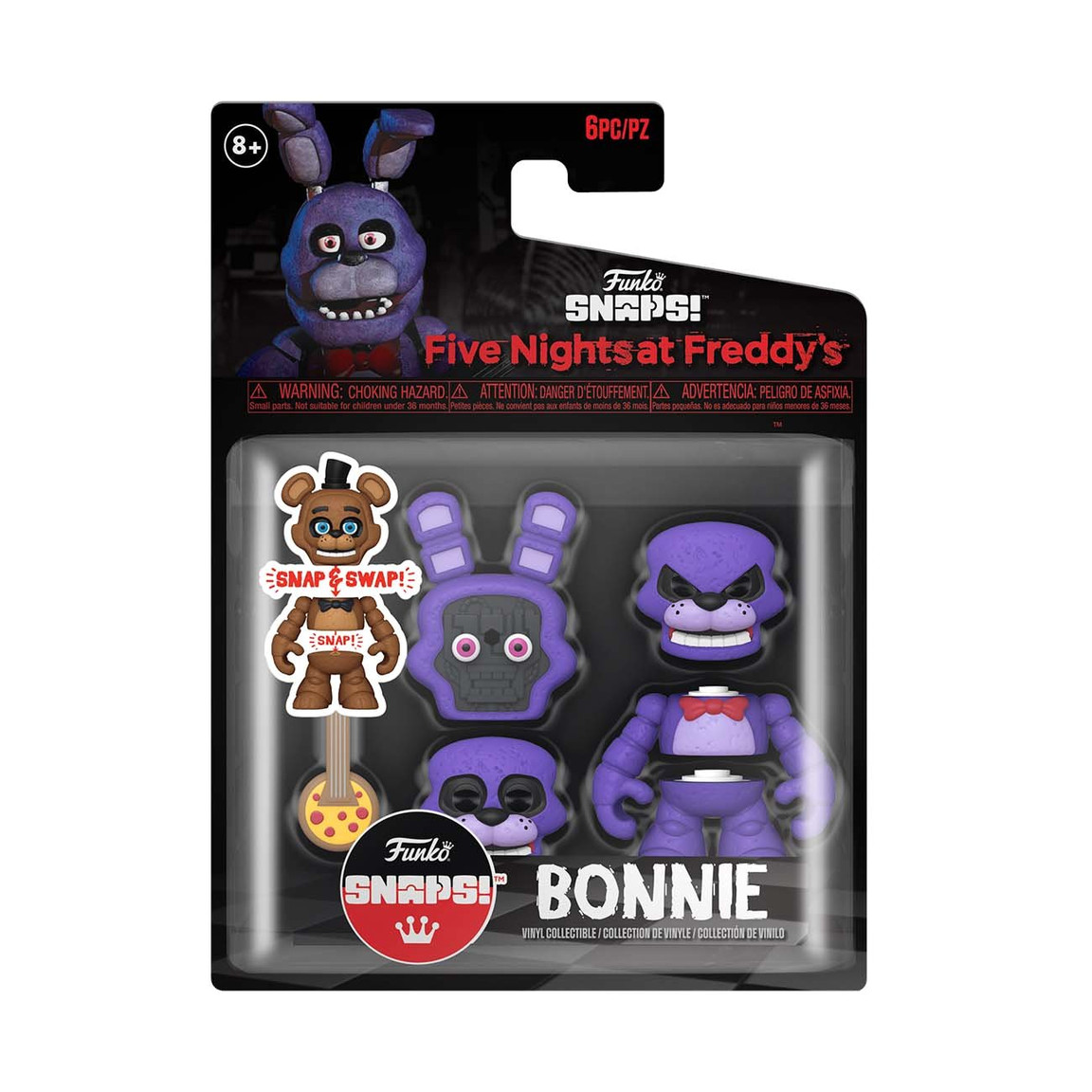 FUNKO Snaps • FNAF Five Nights at Freddy's • BONNIE Snap Mini-Fig • Ships  Free