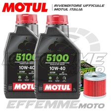 Tagliando SUZUKI UE 150 2001 2002 2003 (2 MOTUL 5100 10W40 + filtro olio)