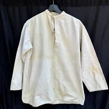 WW1 German Cotton Linen Pullover Workwear Shirt