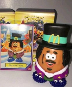4 Kerwin Frost McNugget Buddies McDonald's Kerwin Frost, Uptown Moe, Darla - NIB