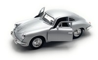 Modellauto Porsche 356B 1:34-39 Miniatur Fahrzeug Farbe ZufäLlig