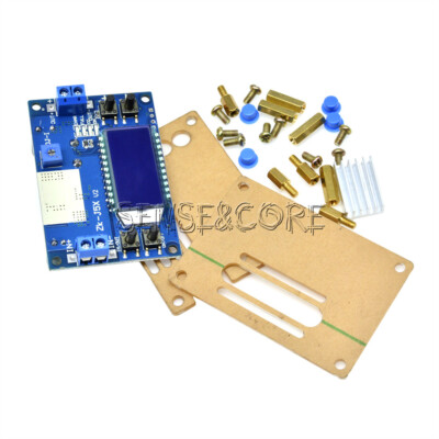 2PCS DC-DC 5A Constant Voltage Current LCD Adjustable Buck Step Down Module-