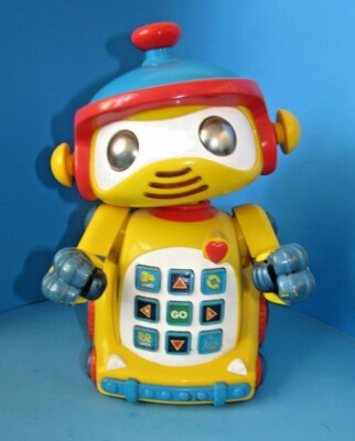 Mighty Mo's Jr Preston Pushbutton Programmable Robot Kids Toy Toymax Push Button