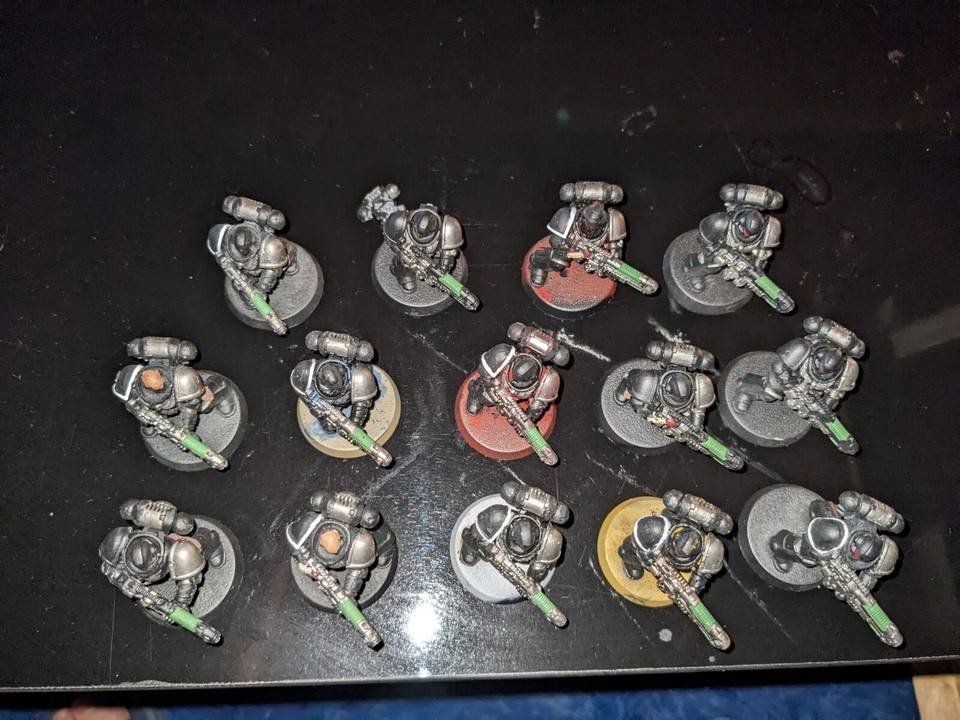 Primaris Hellblasters x14 Space Marines Warhammer 40k Iron Hands/Black Templars eBay