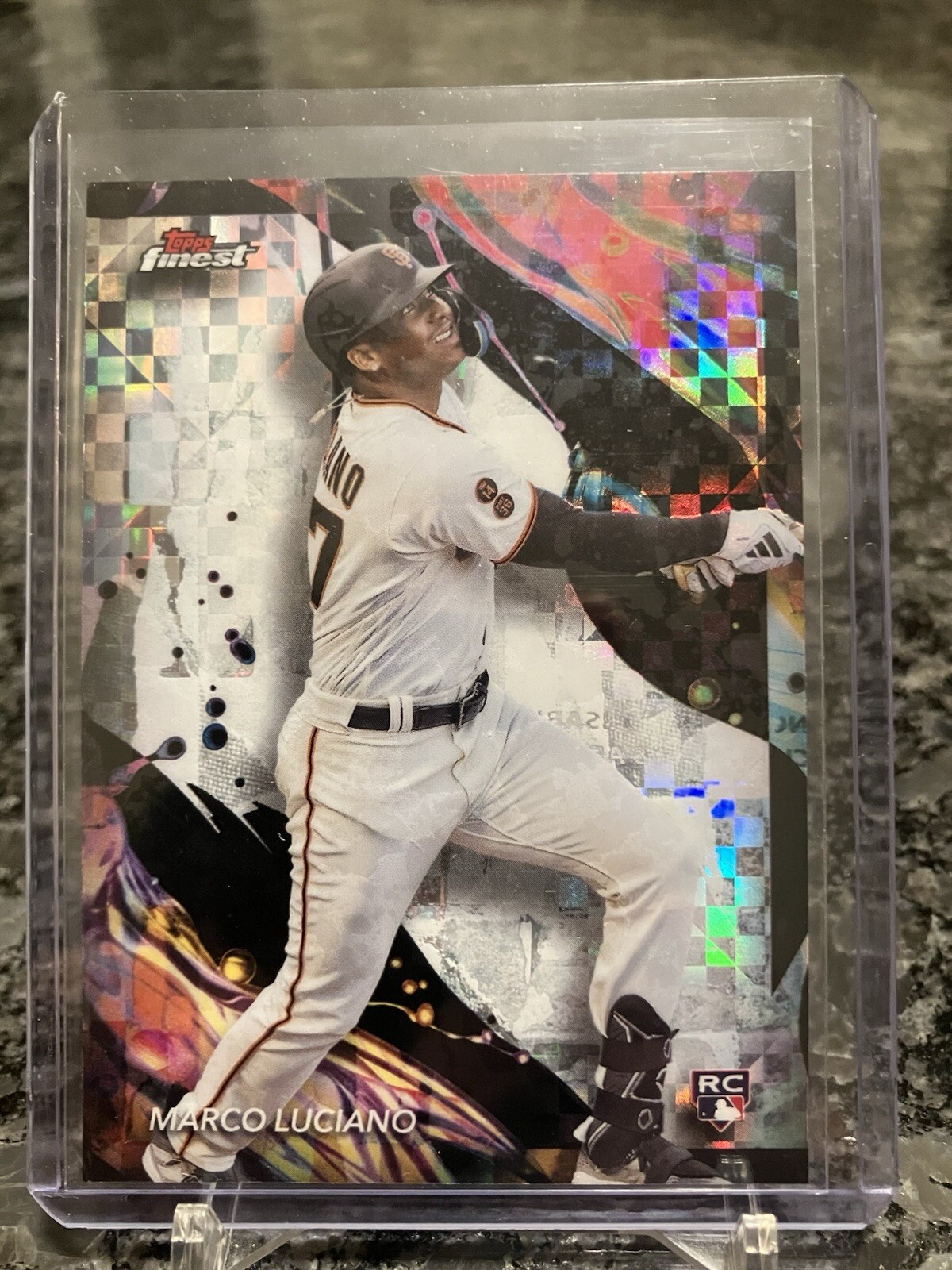 2024 Topps Finest - Uncommon Refractor #178 Marco Luciano (RC)