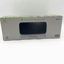 Audio Pro P5 Portable Bluetooth Speaker Black Waterproof After Ipx4 Scandinavia