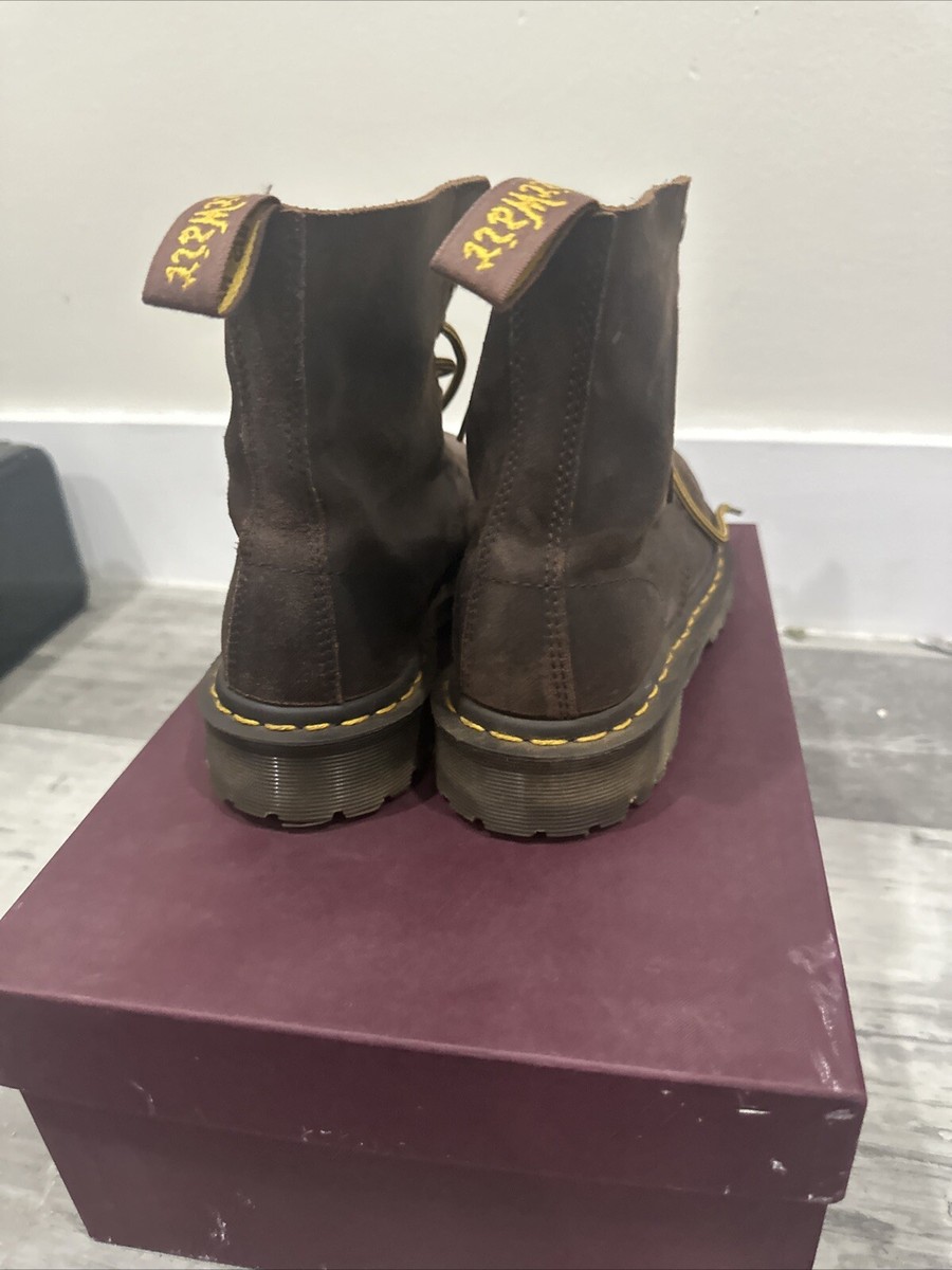 Doc Martens Made In England Was Commander Mid Brown Size 6 Used | eBay