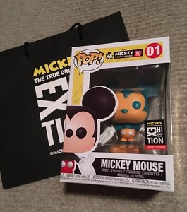 orange and teal mickey pop