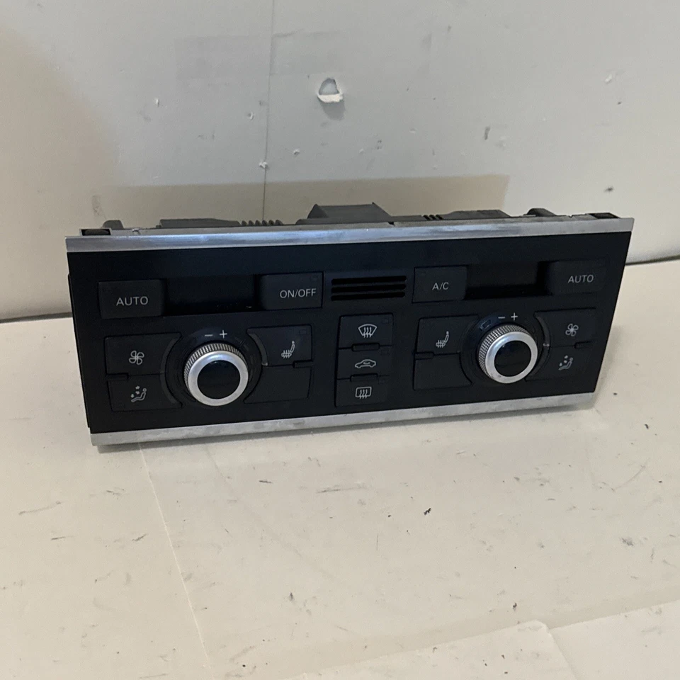 2014 AUDI Q7 FRONT HEATER AC CONTROLS OEM 4L0820043AP - Image 3 of 4