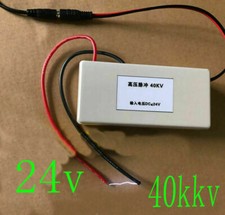 DC 24V to 40kV Pulse high voltage arc generator Boost transformer Ignition Coil