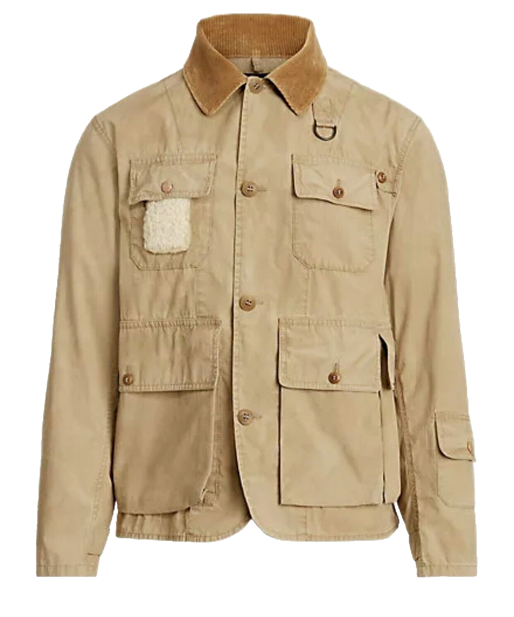 $498 Polo Ralph Lauren Men's, Shearling-Patch Wading Jacket $498 Polo Ralph Lauren Men's, Shearling-Patch Wading Jacket