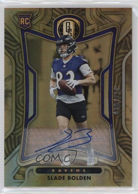 2022 Panini Gold Standard Rookies 36/199 Slade Bolden #173 Rookie Auto RC 0nr3