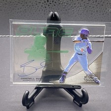 2014 Leaf Trinity Pure Darnell Sweeney Prospect On Card Auto Autograph Green /10